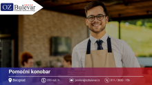 Pomoćni konobar | Beograd | Omladinska Zadruga Bulevar