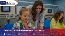 Predavač u edukativnom centru za decu | Posao za studente | Omladinska Zadruga Bulevar