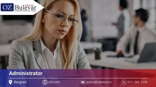 Studentski posao - Administrator | Omladinska Zadruga Bulevar