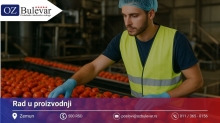 Rad u proizvodnji | Posao preko Omladinske zadruge Bulevar