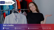 Rad u butiku | Posao preko Omladinske zadruge Bulevar