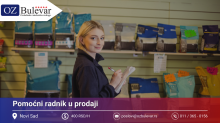 Pomoćni radnik u prodaji | Posao preko Omladinske zadruge Bulevar