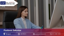 Poslovni Sekretar | Posao preko Omladinske zadruge Bulevar