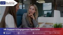 HR Support & Engagement Specialist | Posao preko Omladinske zadruge Bulevar