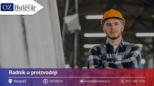 	Radnik u proizvodnji | Posao preko Omladinske zadruge Bulevar