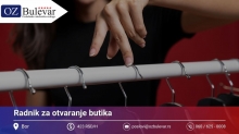 Radnik za otvaranje butika | Posao preko Omladinske zadruge Bulevar