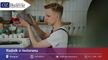 Radnik u restoranu | Posao preko Omladinske zadruge Bulevar