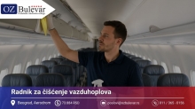 Radnik za čišćenje vazduhoplova | Posao preko Omladinske zadruge Bulevar