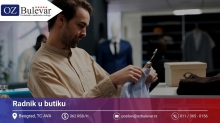 Radnik u butiku | Posao preko Omladinske zadruge Bulevar