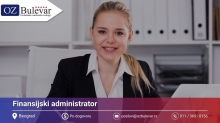 Finansijski administrator | Posao preko Omladinske zadruge Bulevar