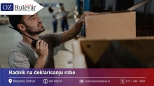 Radnik na deklarisanju robe | Posao preko Omladinske zadruge Bulevar