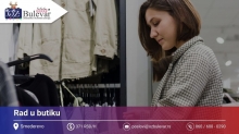 Rad u butiku | Posao preko Omladinske zadruge Bulevar