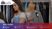 Rad u butiku | Posao preko Omladinske zadruge Bulevar