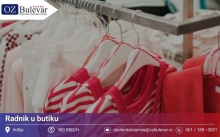 Radnik u butiku | Posao preko Omladinske zadruge Bulevar