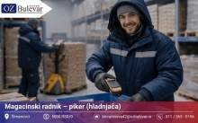 Magacinski radnik – piker (hladnjača) | Posao preko Omladinske zadruge Bulevar