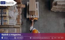 Radnik u magacinu | Posao preko Omladinske zadruge Bulevar