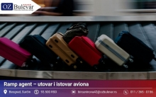 Ramp agent – utovar i istovar aviona | Posao preko Omladinske zadruge Bulevar