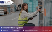 Radnik na deklarisanju robe | Posao preko Omladinske zadruge Bulevar