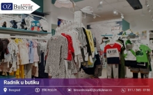 Radnik u butiku | Posao preko Omladinske zadruge Bulevar