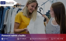 Pomoćni radnik u butiku | Posao preko Omladinske zadruge Bulevar