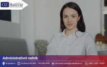 Administrativni radnik | Posao preko Omladinske zadruge Bulevar