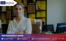 Administrativni radnik | Posao preko Omladinske zadruge Bulevar