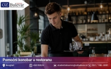 Pomoćni konobar u restoranu | Posao preko Omladinske zadruge Bulevar