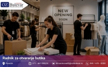 Radnik na otvaranju butika | Posao preko Omladinske zadruge Bulevar