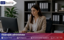 Finansijski administrator | Posao preko Omladinske zadruge Bulevar