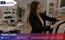 Radnik u butiku | Posao preko Omladinske zadruge Bulevar