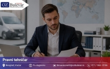 Pravni tehničar | Posao preko Omladinske zadruge Bulevar