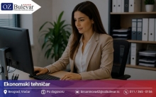 Ekonomski tehničar | Posao preko Omladinske zadruge Bulevar