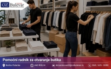 Pomoćni radnik za otvaranje butika | Posao preko Omladinske zadruge Bulevar