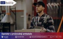 Operater u proizvodnji ambalaže | Posao preko Omladinske zadruge Bulevar