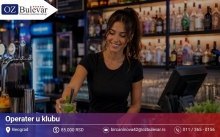 Operater u klubu | Posao preko Omladinske zadruge Bulevar