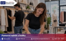 Pomoćni radnik u butiku | Posao preko Omladinske zadruge Bulevar