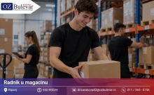 Radnik u magacinu | Posao preko Omladinske zadruge Bulevar
