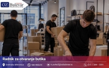 Radnik za otvaranje butika | Posao preko Omladinske zadruge Bulevar