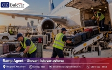 Ramp Agent - Utovar i istovar aviona | Posao preko Omladinske zadruge Bulevar