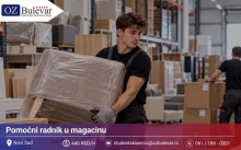 Pomoćni magacinski radnik | Posao preko Omladinske zadruge Bulevar