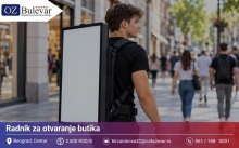 Promoter – nošenje LED reklamnog ekrana | Posao preko Omladinske zadruge Bulevar