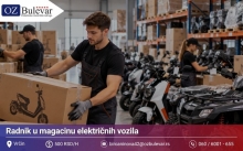 Radnik u magacinu električnih vozila | Posao preko Omladinske zadruge Bulevar