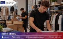 Radnik u butiku | Posao preko Omladinske zadruge Bulevar