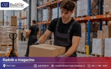 Radnik u magacinu | Posao preko Omladinske zadruge Bulevar